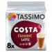 Tassimo Costa Caramel Latte Pods 16s (8 Drinks) NWT335