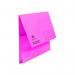 Brights Document Wallets Foolscap Half Flap Pink 50s NWT3350