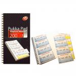 Pukka Pads Telephone Message Pad Wirebound 200 Pages NWT3355