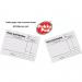 Petty Cash Voucher Pad 100 Sheets NWT3357