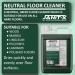Janit-X Professional Quick Drying Neutral Floor Cleaner Lemon Fragrance 5 Litre NWT3366