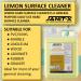 Janit-X Professional Hard Surface Lemon All Purpose Cleaner 5L Concentrate NWT3367