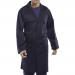 B-Click Workwear Navy Size 34 Warehouse Coat NWT3430-34
