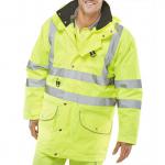 Bseen Elsener 7in1 High Visibility 4XL Yellow Jacket NWT3432-4XL