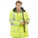 Bseen Elsener 7in1 High Visibility Medium Yellow Jacket NWT3432-M
