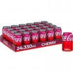 Coca Cola Cherry 330ml Tray (24 Cans) NWT346