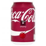 Cherry Coke Cans 24x330ml NWT346