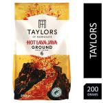 Taylors of Harrogate Hot Lava Java Ground Coffee 200g NWT3465