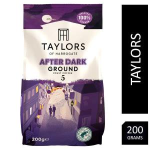 Taylors of Harrogate After Dark Ground Coffee 200g - PACK 6 NWT3468P