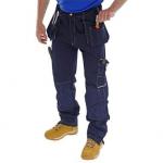 B-Click Workwear Navy 30 Shawbury Trousers NWT3471-30