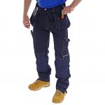 B-Click Workwear Navy 32 Shawbury Trousers NWT3471-32