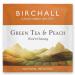 Birchall Prism Enveloped Teabags - Green Tea & Peach 20s. NWT3507