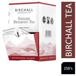 Birchall English Breakfast Fairtrade Tea Envelopes 250s NWT3521