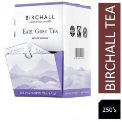 Birchall Earl Grey Tea Envelopes 250s NWT3522