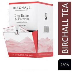 Birchall Red Berry & Flower Tea Envelopes 250s NWT3526