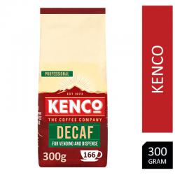 Kenco Decaffeinated Instant Coffee Vending Bag 300g Pack NWT354