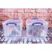 Really Useful Clear Plastic Storage Box 42 Litre NWT3541