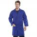 B-Click Workwear Blue Size 34 Warehouse Coat NWT3585-34