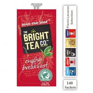 Flavia The Bright Tea Co English Breakfast x 140 Sachets NWT360