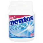 Mentos White Peppermint Gum 60g