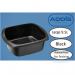 Addis Large Washing Black Bowl 9.5 Litre NWT3658