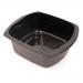 Addis Large Washing Black Bowl 9.5 Litre - PACK (6) NWT3658P