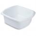 Addis Large Washing White Bowl 9.5 Litre - PACK (6) NWT3659P