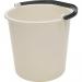 Addis Large 9L Bucket Contrast Handle Linen NWT3661
