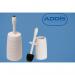 Addis Rattan Closed Cream Toilet Brush Set NWT3663