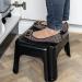 Addis Black Step Stool - PACK (6) NWT3665P