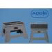 Addis Grey Folding Step Stool NWT3666