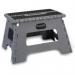 Addis Folding Step Stool Grey 23cm High NWT3666