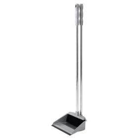 Addis Long Handled Dustpan and Brush Set Metallic 501043 NWT3667