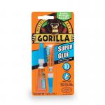 Gorilla Super Glue Clear 3g Pack of 2 - PACK (10) NWT3672P