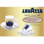 Lavazza Trasparenza Glass Espresso Set Pack 2s NWT3682