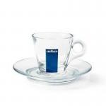 Lavazza Trasparenza Espresso Cup & Saucer Set (2 Pack) NWT3682