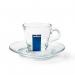Lavazza Trasparenza Glass Espresso Set Pack 2s NWT3682