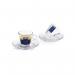 Lavazza Trasparenza Espresso Cup & Saucer Set (2 Pack) NWT3682