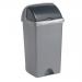 Addis Metallic Grey Roll Top Bin 50 Litre NWT3695