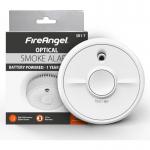 Fire Angel SB1-R Optical Smoke Detector including 9V Battery NWT3696