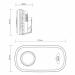FireAngel FA3313 Replaceable Battery Detector Carbon Monoxide Alarm NWT3697