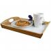 Wooden Breakfast Servicing Tray 36cm (L) x 25.5cm (W) x 5.5cm (H) NWT3713