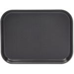 Fixtures Black Plastic Fast Food Serving Tray 34cm x 26cm NWT3714