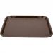 Fixtures Brown Plastic Fast Food Serving Tray 34cm x 26cm NWT3715