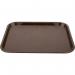 Fixtures Brown Plastic Fast Food Serving Tray 34cm x 26cm NWT3715