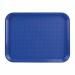 Fixtures Blue Plastic Fast Food Serving Tray 34cm x 26cm NWT3716