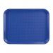 Fixtures Blue Plastic Fast Food Serving Tray 34cm x 26cm NWT3716