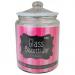 Zodiac Pink Glass Biscotti Jar 6 Litre NWT3722