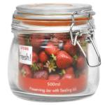 Fixtures Cliptop Glass Preserving Jar 525ml NWT3725