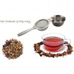 Sunnex Tea Strainer With Drip Bowl NWT3730